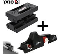 YATO Kantentrimmer + Rigipshobel Taglierino Angolare Rifilatore Ruote Gesso Fasi