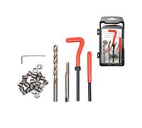 Yato Kit di riparazione filettatura M6 x 1 mm | Riparazione filettatura viziata con inserto elicoidale M6 | Set con punta e matrice per misure specifiche e molle elicoidali
