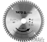 YATO Lama per Sega Circolare Hm - Disco Legno PVC Alluminio Metallo 125 - 500 MM