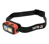 YATO Lampada frontale Torcia frontale YT-08593 Alluminio ABS 89
