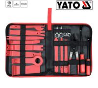 YATO Leva Di Sblocco In Plastica Set 19 Pezzi Per Smontaggio