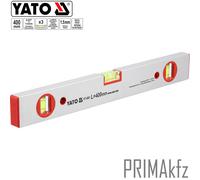 YATO Livella In Alluminio 40 Cm + 80 Cm Bolle D'Aria Industria
