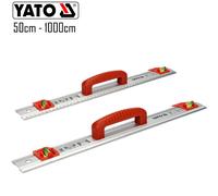 YATO Markierungslineal Livella ad Acqua Righello - Riga di Alluminio 50 - 100 CM
