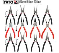 YATO Pinza Per Anelli Seeger Interno Esterno 150 180 200 mm