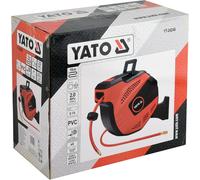 Yato Pneumatica Avvolgitubo 1/4 " 12,5mm Automatico Avvolgitubi 15m Induttore