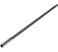 Yato Portapacchi per cacciavite lungo raggio 250 mm di lunghezza, asta esagonale magnetica (YT-04683) nero