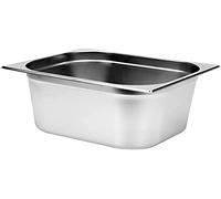 Yato Professionale in Acciaio Inox GN gastronormb ehaelter 1/2 Dimensioni Selezione 20 - 200 mm Anche Coperchio Gastronorm Contenitore (Altezza 200 mm)