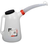YATO Profi Tanica Olio Imbuto Versatore con Beccuccio e Misuratore 1L 3L 5L 10L