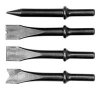 Yato Scalpello - Set di 4 pezzi per pressione aria - Martello Scalpello piatto Scalpello a punta scalpello rivetto - Scalpello da taglio - Scalpello S