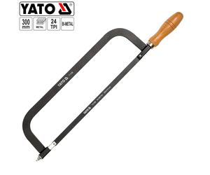 YATO Sega IN Metallo Bow Saw Seghetto per Arco a Mano 300mm Legno