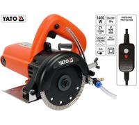 YATO Sega Tagliapiastrelle 1400W Pietra 125mm Profondità max 38mm