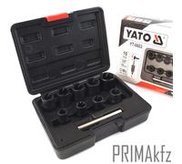 SET DI ESTRATTORI PER VITI DA 3/8", 10-19 MM, 10 PEZZI