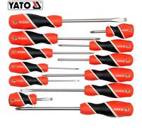 YATO Set Cacciaviti Magnetico Croce Intaglio Esagonale 12 Pz