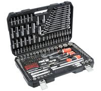 YATO Set Chiavi 216 Pz. Valigetta Attrezzi Cricchetto 1/4 " 3/8 " 1/2 "