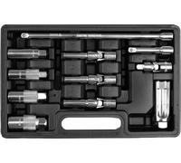 YATO Set Chiavi a Bussola Per Candelette Candele E Sonde Lambda 3/8 9,5 mm 11 pz