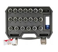 Yato Set di chiavi a bussola YT-060306 1/2" 21 pezzi