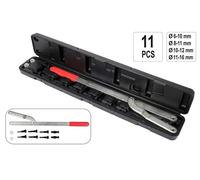 YATO Set Per Utensili Tendicinghia E Bloccaggio Cinghie 11 Pezzi