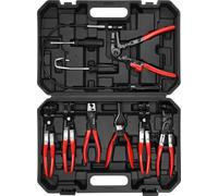 YATO Set Pinze Per Fascette Per Tubi CLIC-R 9 Pezzi