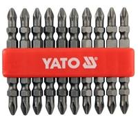 Yato YT-0481 - Cacciavite bit di 10 pezzi ph2 x 65 mm