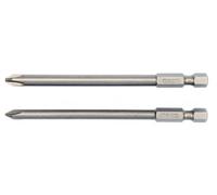 Yato YT-0488 - Punte a croce lunghe PH1 x 100mm PH2 x 100mm Yato