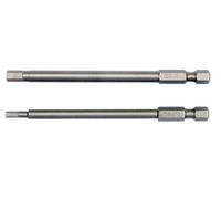'Yato yt-0494 - Bit di cacciavite esagonale 2pcs - A prova di manipulaciones: 3 x 100 mm; 5 x 100 mm 1/4 esagonale