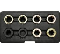 Yato Kit attrezzi per filettare YT-17695 – Riparazione filettatura albero di trasmissione, 8 pz