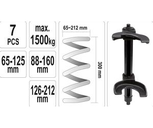 YATO YT-2536 Tendimolla, Molla autotelaio