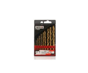 YATO YT-44674 Serie di punte elicoidali metalliche