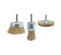 YATO YT-4755-sistema di spazzola per rame 3pcs Giallo