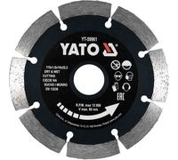 YATO Piastra separatrice angolare YT-59961 in acciaio al manganese, 22,2 mm, 115 mm
