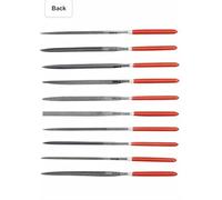 Yato YT-6163 - Set di lime per aghi, 140/65 mm, 10 pezzi