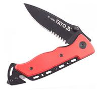 Yato YT-76052 - Coltello pieghevole con lama nero