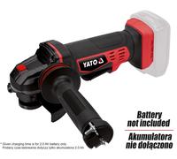 Smerigliatrice angolare a batteria Yato 18V