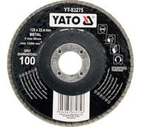 Yato yt-83271 - Disco a lamelle - di Fibra di vetro di forme regulares Que respaldan la sabbia 36 125 mm