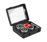 Set di seghe a tazza in tungsteno, 33-83 mm, 7 pezzi, sega circolare YG8, con punta di centraggio e piastra di montaggio, per muratura, calcestruzzo, ceramica, calcestruzzo poroso, in valigetta per il