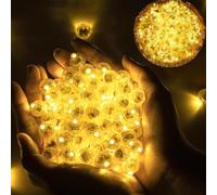 YATOSEEN 150 Pezzi Mini LED Palloncini Luci Calde, Rotondo Lampada a Palloncino, Lampada a Palloncino per Compleanno, Matrimonio, Halloween, Festa di Natale Capodanno Decorazione (Caldo)