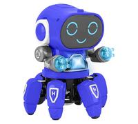 YATOSEEN Giocattolo Robot per Bambini, Robot Compagno per Bambini, con Proiezione di Luce Colorata, Balla e Canta e Cammina, per Bambini di 4-12 Anni come Regali di Compleanno