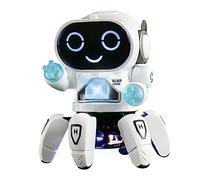 YATOSEEN Giocattolo Robot per Bambini, Robot Compagno per Bambini, con Proiezione di Luce Colorata, Balla e Canta e Cammina, per Bambini di 4-12 Anni come Regali di Compleanno