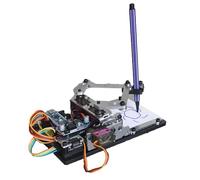 YAVTNUIO Robot di Scrittura di Penna Plotter, Kit di Robot di Disegno Intelligente, Assemblato dagli Utenti, Compagno di Programmazione Open Source, per attività di Pittura Creativa