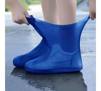 Yawdil 1 paio di copriscarpe impermeabili riutilizzabili in silicone, copriscarpe in lattice resistenti all'usura