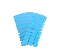 Yawdil 10 Pz 24 Pillole/Foglio UV Doppio Lato Nastro Adesivo Adesivo per Colla Falsa per Unghie Finte Punte Chiaro Pastiglie di Gelatina Pressa Manicure