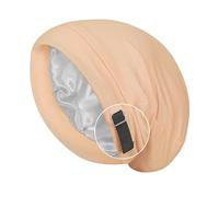 Yawdil Cappello con Cappuccio in Foderato Satinato da Donna, Morbido, Regolabile, per Capelli Ricci, Copricapo da Notte in Seta Unisex, Cappello con Turbante Musulmano