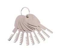 Yawdil HUK Tools - Set completo di serratura a pettine in acciaio inox 9 in 1, strumento di riparazione con metodo bypass