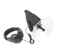 Yawdil Microfono parabolico monoculare, parabolico per raccogliere il suono, dispositivo mobile Bionic ear, amplificatore monoculare 8x, per ascoltare a lunga distanza uccelli e animali