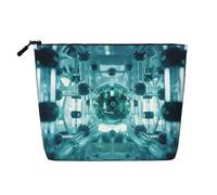 YaWea Astrazione biologia chimica 41 stampa Cosmetic Bag Toiletry Bag Zipper Pouch Amicizia Regali per Compleanno Natale Laurea, nero, Taglia unica