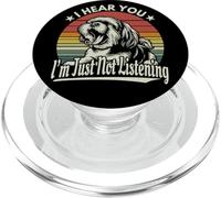Yawn Shih Tzu I Hear You I'm Just Not Listening Tramonto Retro PopSockets PopGrip per MagSafe