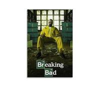 YAWRGJWRG Poster decorativi su tela, motivo: Breaking Bad, decorazione artistica da parete per soggiorno, camera da letto, musica e film, 30 x 45 cm, senza cornice, stile 3