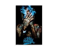 YAWRGJWRG Wiz Khalifa(8), poster decorativi estetici su tela, decorazione artistica da parete, decorazione artistica da parete per soggiorno, camera da letto, musica e film, 30 x 45 cm, senza cornice,