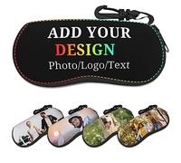 Yaxinduobao Custodia per occhiali personalizzata, custodia per occhiali da sole personalizzata con testo fotografico, custodia per occhiali personalizzata regalo per uomini e donne, Come si progetta,
