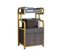 YAYAOVP-24927 Supporto stampante per scrivania ferro arte soggiorno mensole pavimento soffitto librerie rack di stoccaggio elevata semplice ufficio luce di lusso stampante rack stampante tavolo